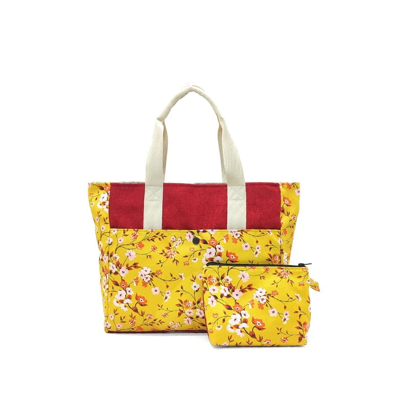 Túi Vải & Ví Họa Tiết Hoa Lá, Đi Biển, Đi Chơi