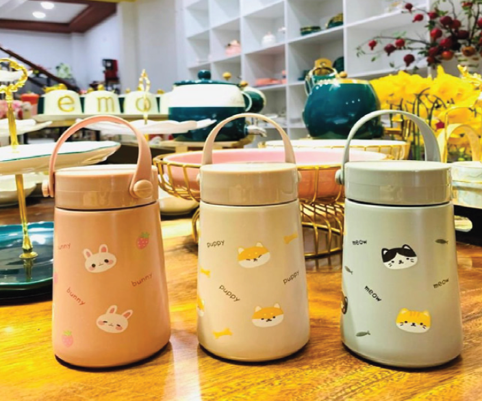 Bình giữ nhiệt có quai xách