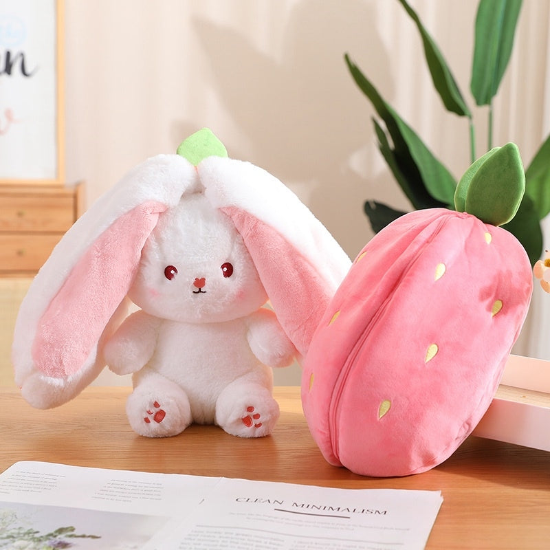 Thỏ nhồi bông cà rốt