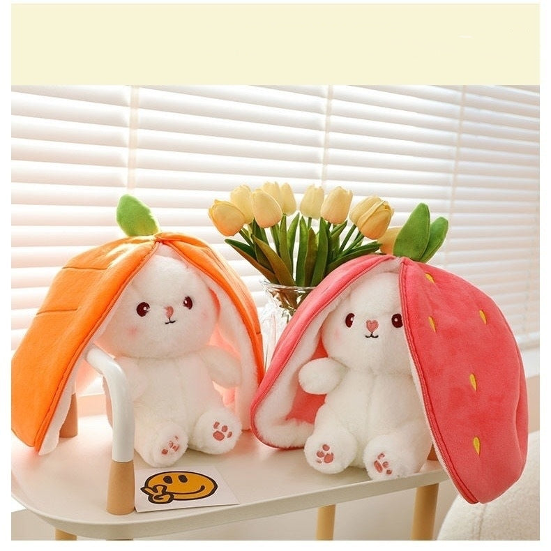 Thỏ nhồi bông cà rốt