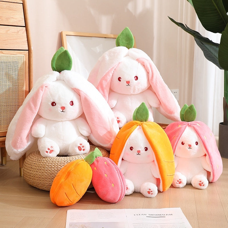 Thỏ nhồi bông cà rốt