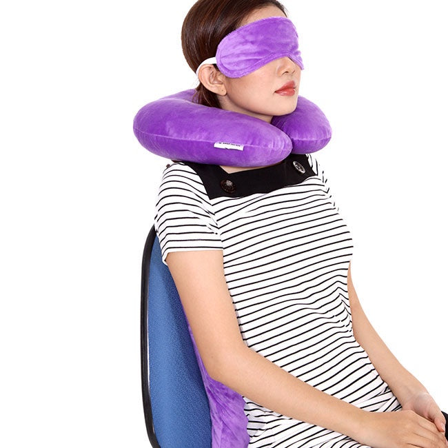Set gối tựa lưng bịt mắt gối kê cổ