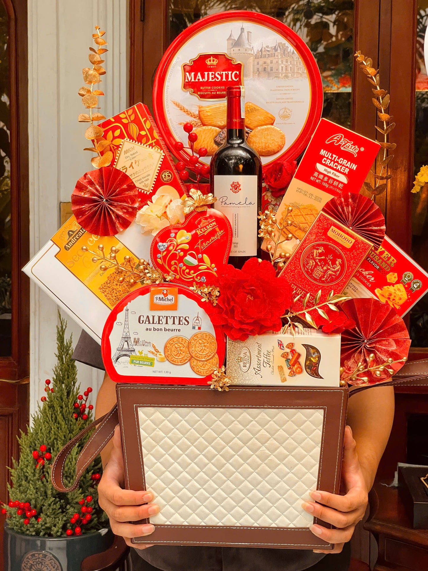 TET2026 HAMPER GIỎ DA 02
