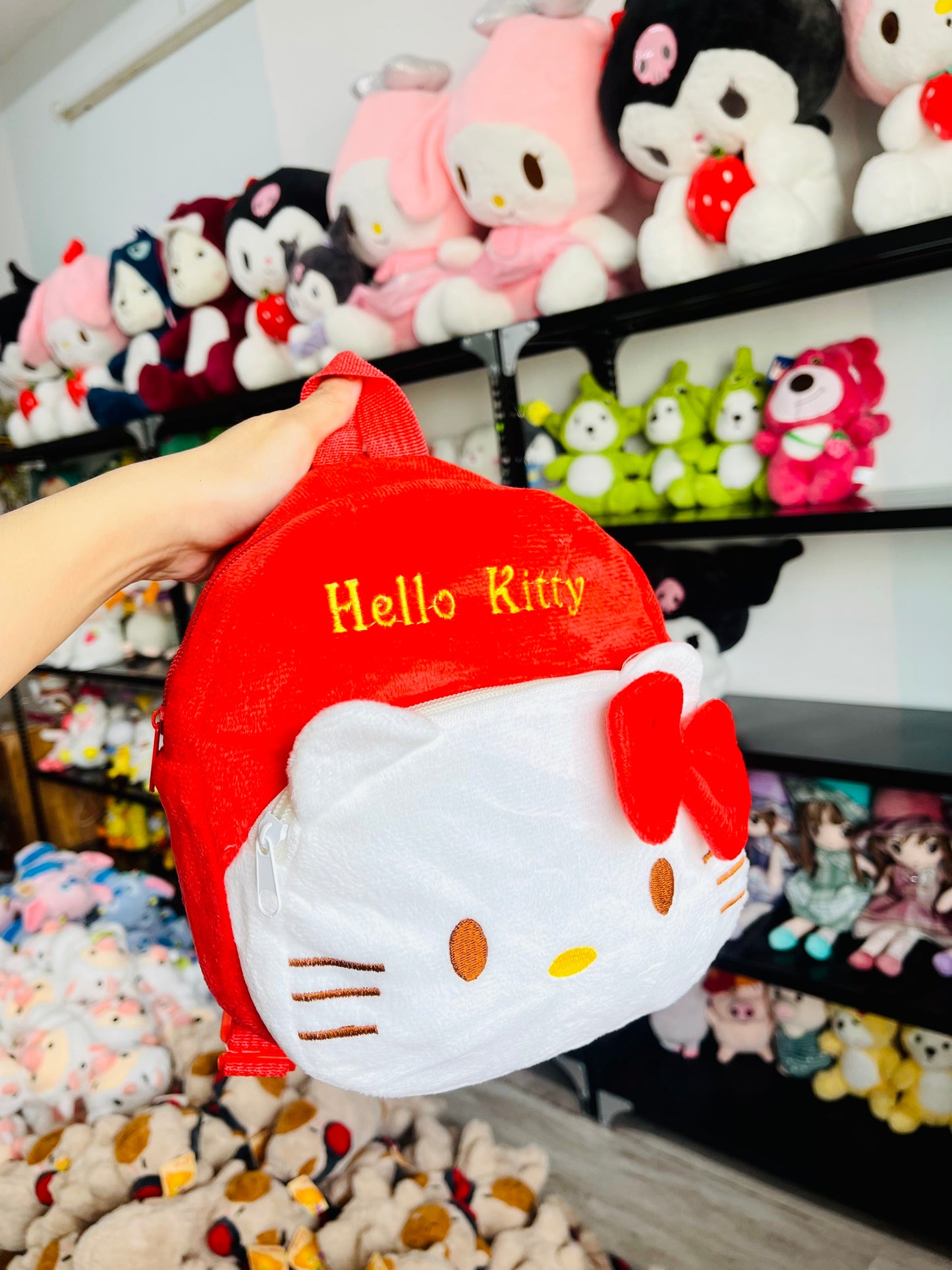Cặp túi xách nhồi bông