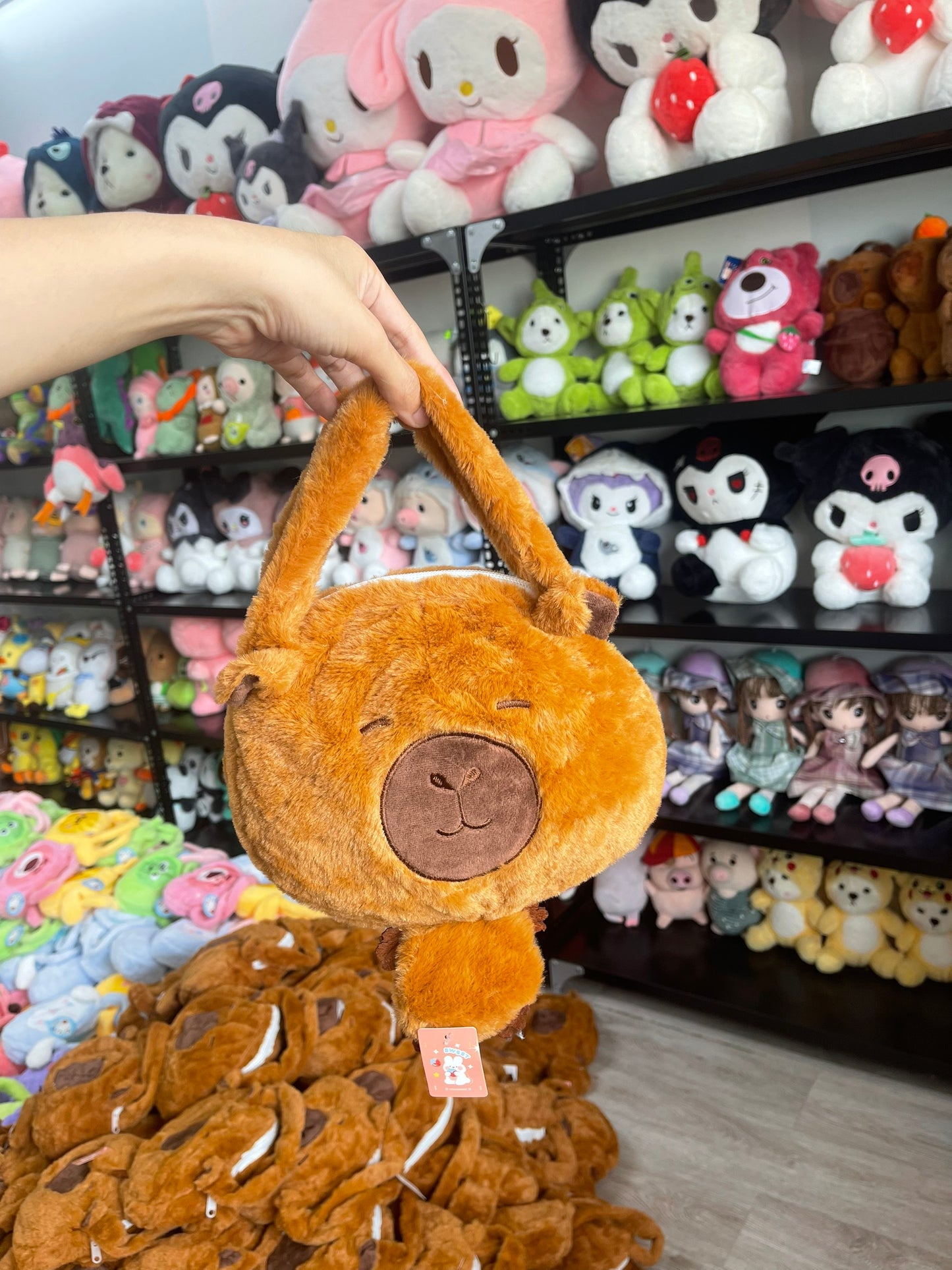 Cặp túi xách nhồi bông