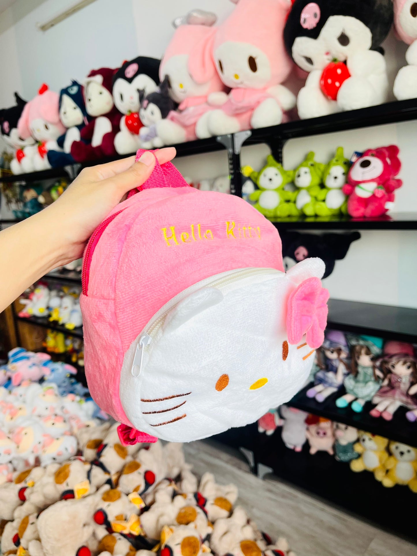 Cặp túi xách nhồi bông