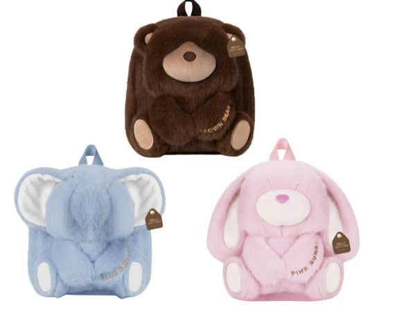 Balo thú bông trẻ em