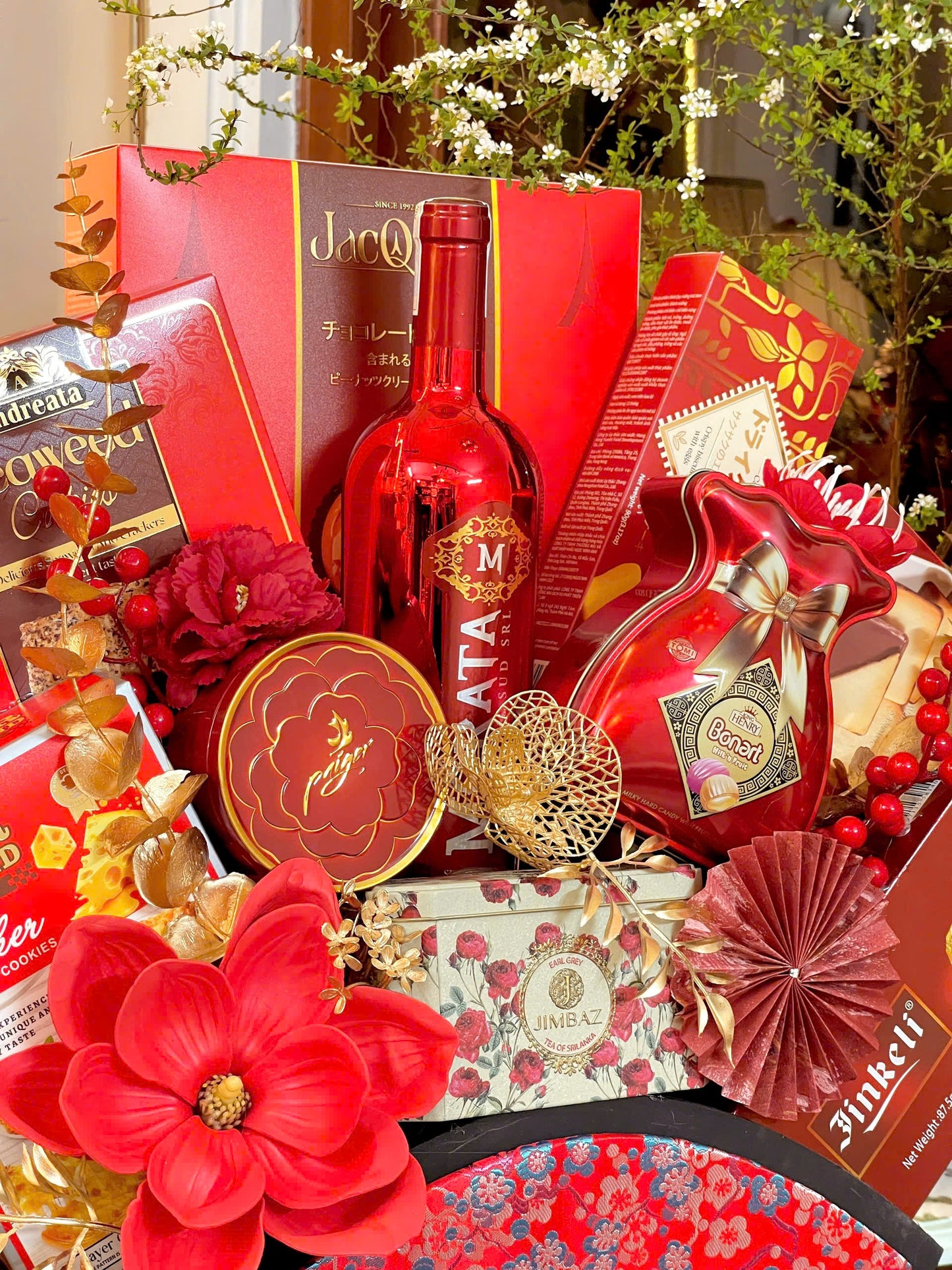 TET2026 QUẠT GẤM LỚN  [ 01]