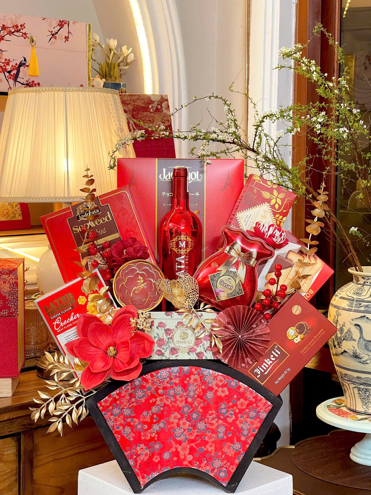 TET2026 QUẠT GẤM LỚN  [ 01]