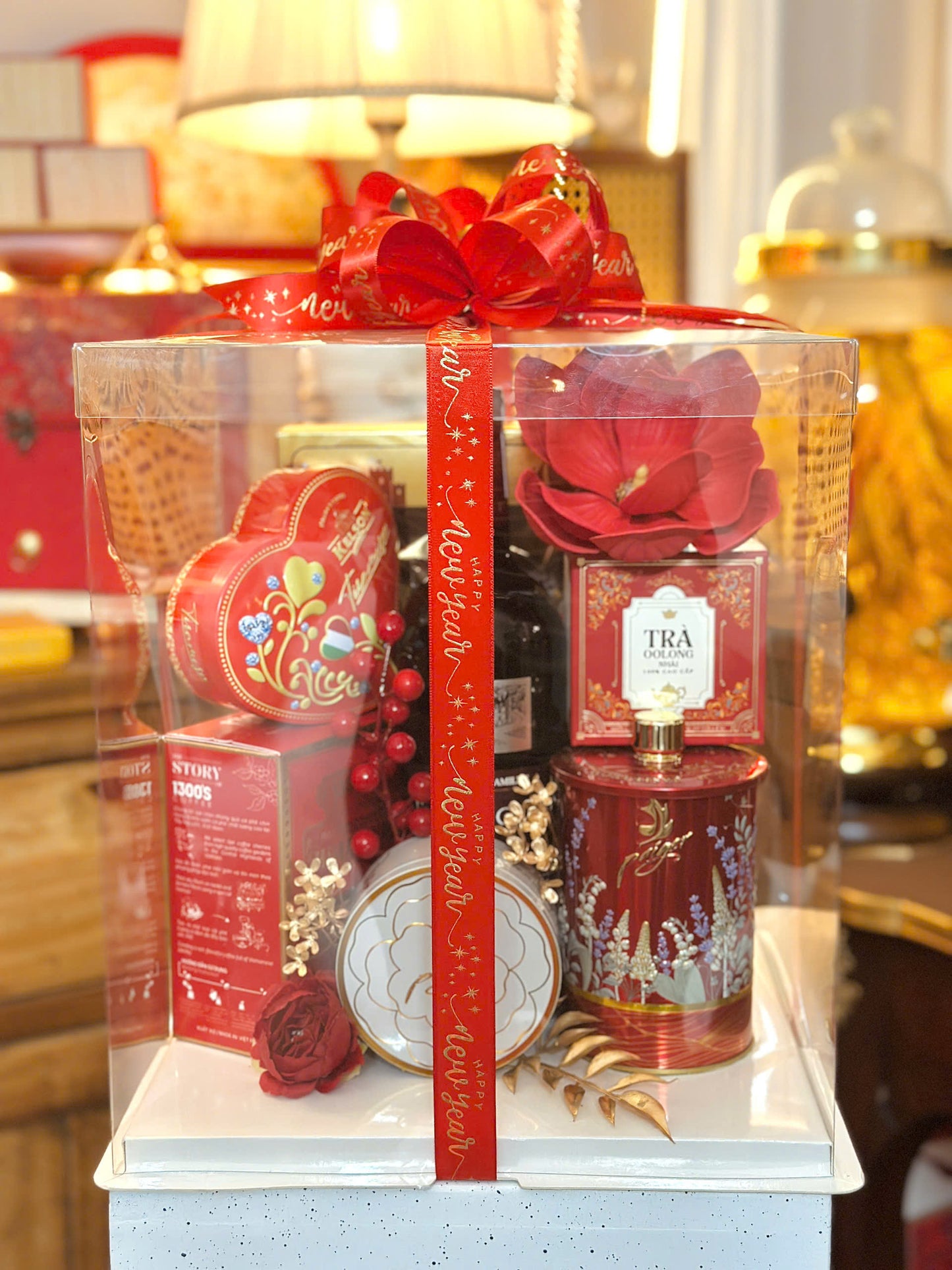 TET2026 TRỤ MICA RED VELVET