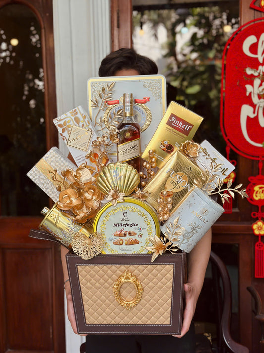 HAMPER GIỎ DA