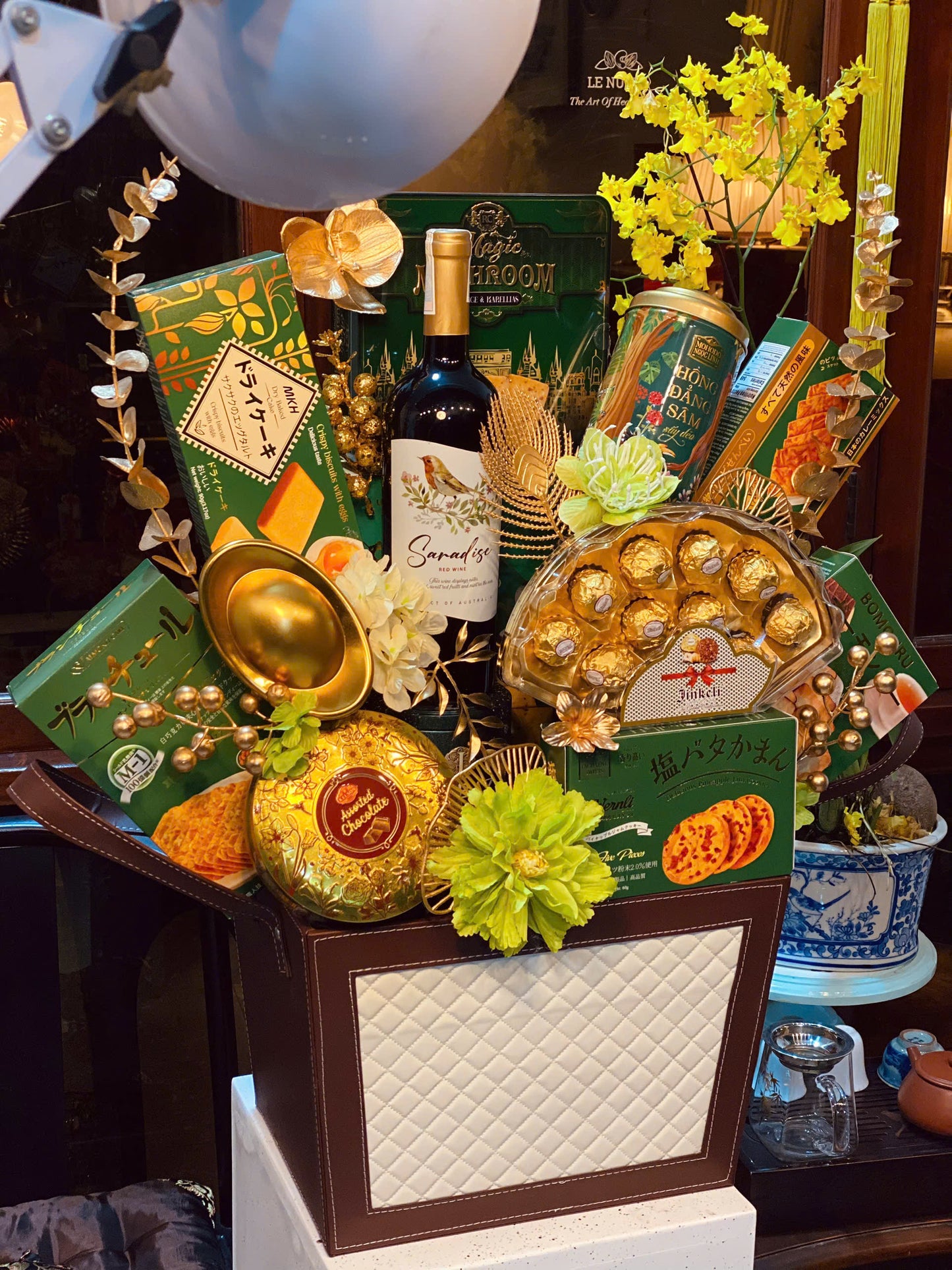 TET2026 HAMPER GIỎ DA 01