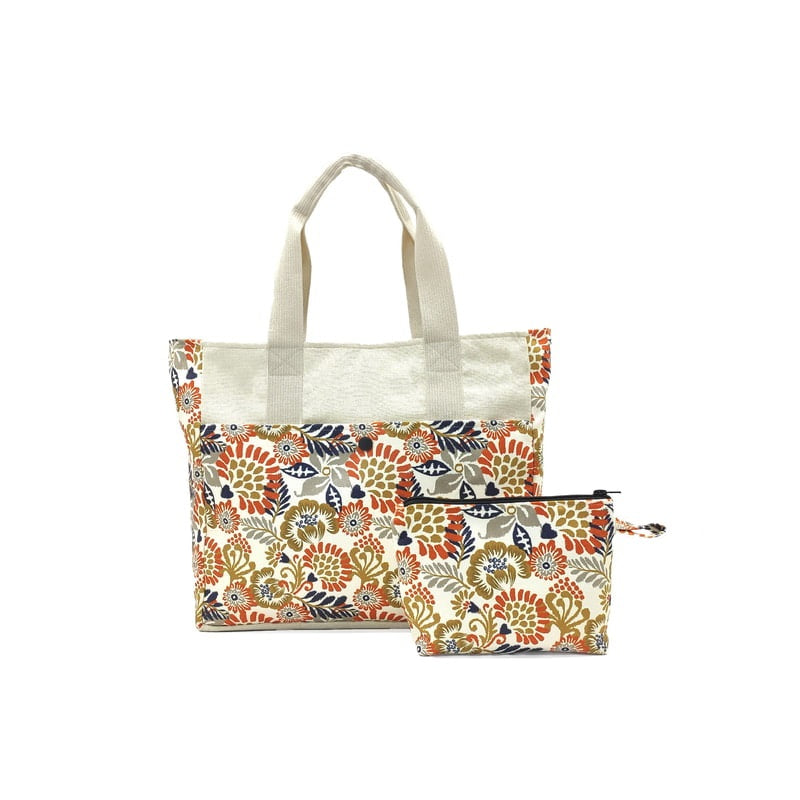 Túi Vải & Ví Họa Tiết Hoa Lá, Đi Biển, Đi Chơi