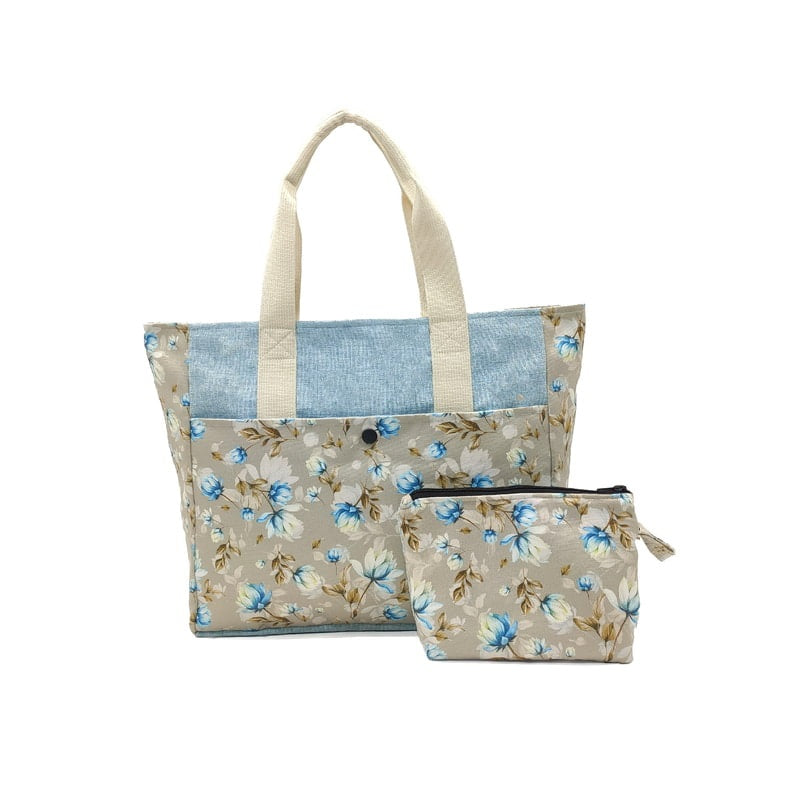 Túi Vải & Ví Họa Tiết Hoa Lá, Đi Biển, Đi Chơi
