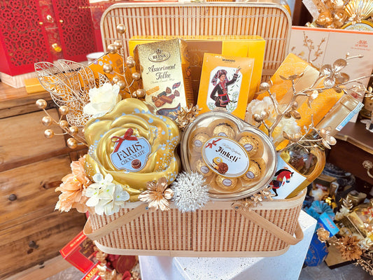 GIỎ MÂY TÀI LỘC