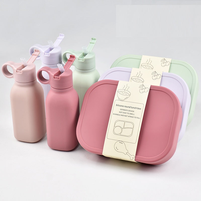 Bộ bình nước + Hộp cơm