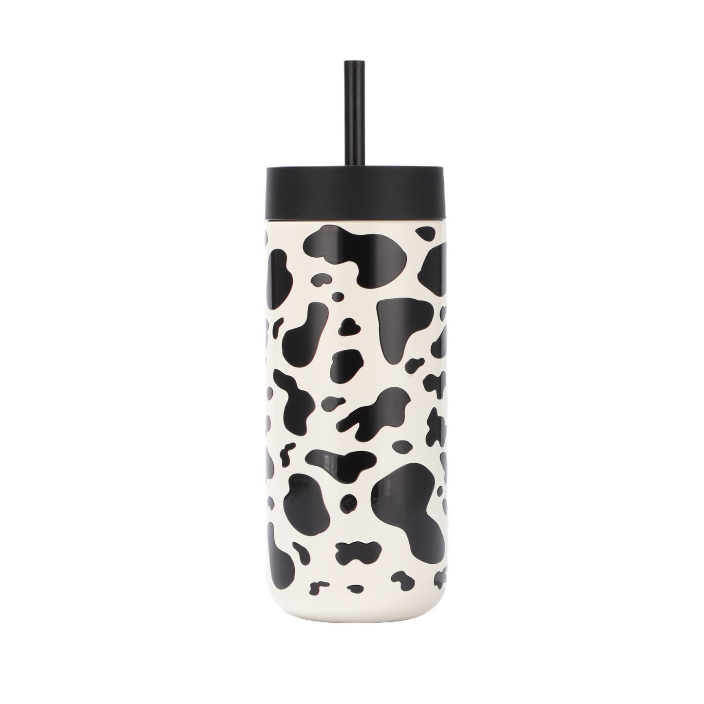 Bình giữ nhiệt họa tiết bò sữa 550ml