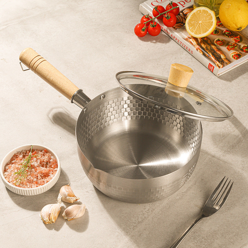 Chảo inox có nắp 20cm