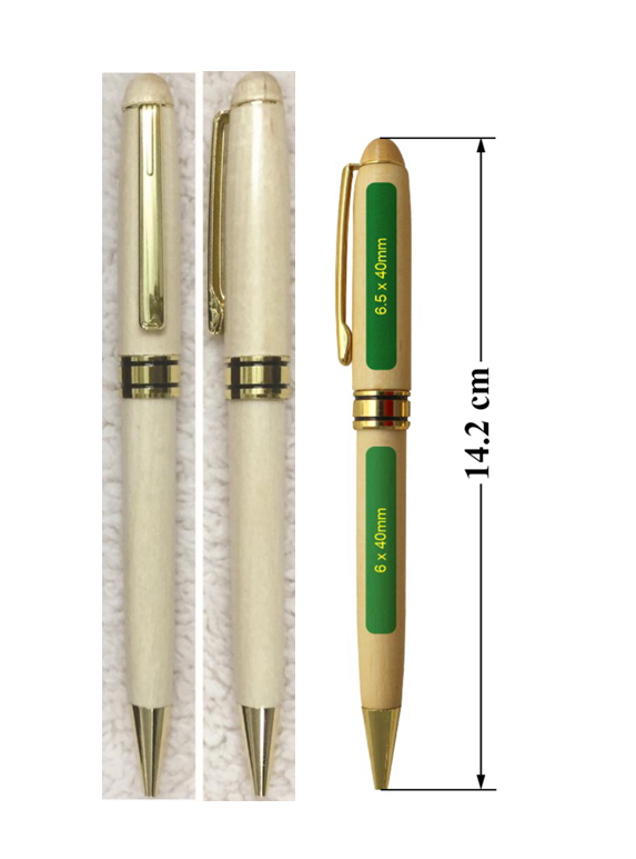 Bút bi kim loại BP-gỗ