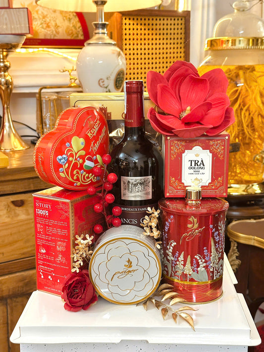 TET2026 TRỤ MICA RED VELVET