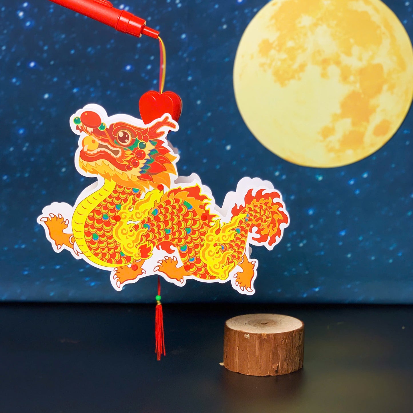 Lồng đèn trung thu có sẵn 2025