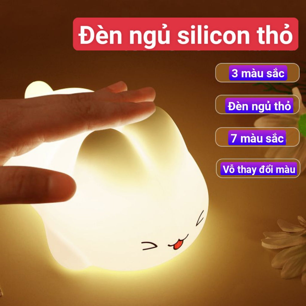 Đèn ngủ silicone